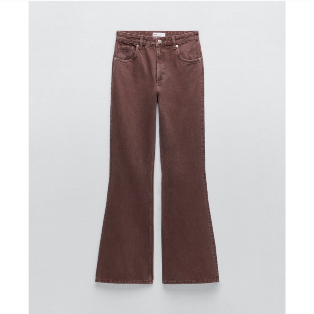 ZARA high waisted flare jeans, NWT
